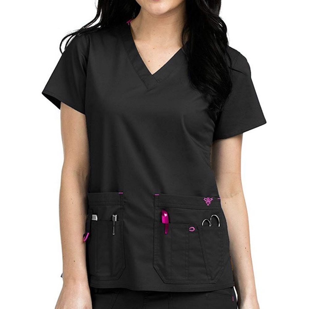 Med Couture Rescue Scrub Top style 8425